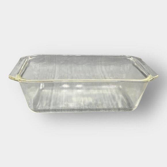 🟢 2/$25‎ ~ PYREX #213 Clear Baking Dish 22x12x7 cm 2.0L USA Vintage - Picture 1 of 7